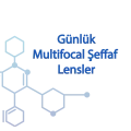 Günlük Multifocal Şeffaf Lensler